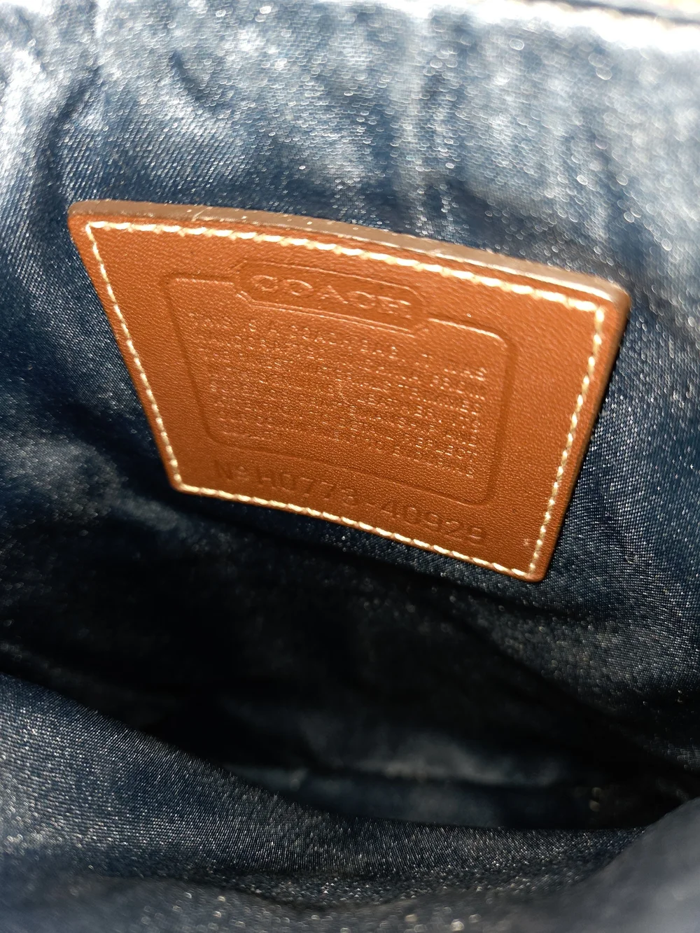 Coach Patchwork Crossbody Bag